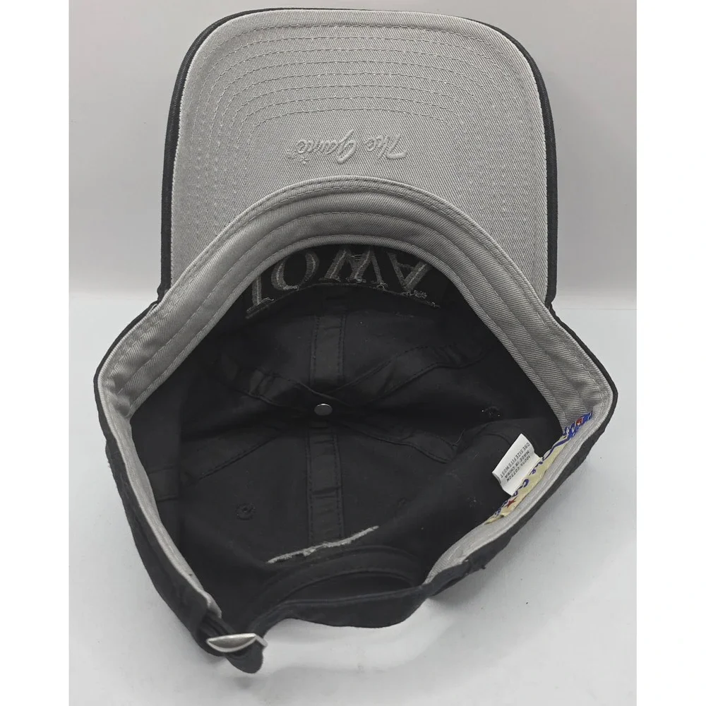 The Game University of Iowa Hawkeyes Black Baseball‎ Cap Strapback Hat NCAA